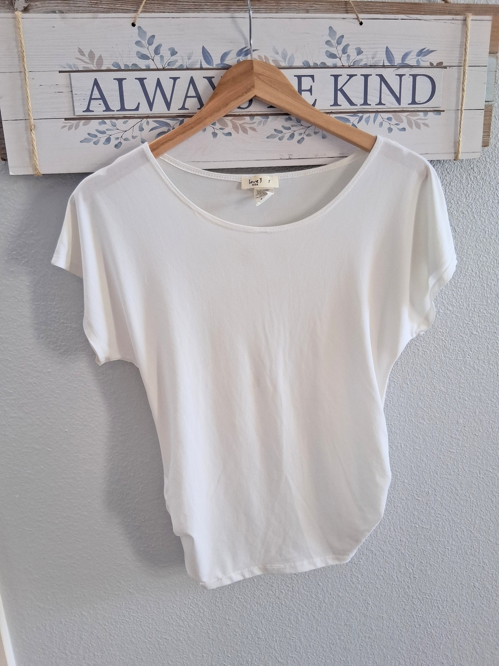 5/$13 scoop neck top